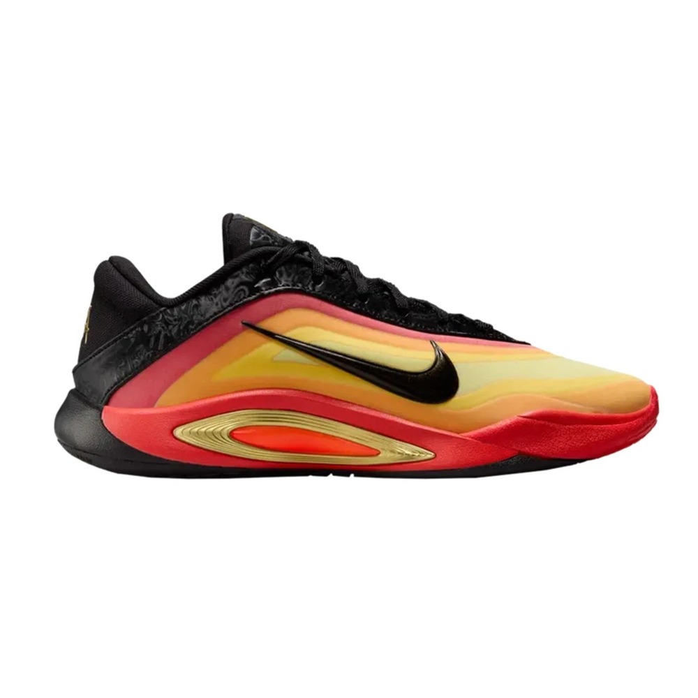 Nike A'ja Wilson A'One All-Star Kids Sz 6.5Y Black/Metallic Gold Basketball Shoe